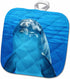 3D Rose Blue Dolphin in The Sea Life Pot Holder, 8 x 8