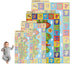 4x7 48"x80" Upgrade Ultra Non Slip ABC Rugs for Kids Playroom, Washable Alphabet Floor Mat for Toddlers, Educational