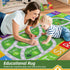 Playmat,32"x60" BEQHAUSE Kids Rug Carpet Preschool Rugs wtih ABC, Numbers, Non Slip Washable Play Mat Carpets for Kids