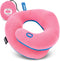BCOZZY Kids Travel Neck Pillow (3-7 Y/O), Patented Soft Toddler Pillow for Head & Chin Support, Small, Pink