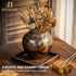 Counter 10inch Hanobe Serving Tray Decor for Table: Small Wood Decorative Trays for Ottoman Coffee Tables - Farmhouse