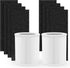 H-HF400-VP Replacement Filter Kit, Compatible with Hunt-er H-HF400-VP H-PF400, 2 True HEPA Filters + 8 Pre-Filters