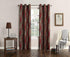 No. 918 Intersect Ogee Print Semi-Sheer Grommet Curtain Panel