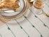 72 Inchs Caflife Boho Table Runner Long for Modern Farmhouse Room Home Decor, Green and Beige Coffee Table Runner