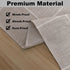 Gernaice 36x55 Inch Plaid Rectangle Coffee Table Cover, Farmhouse Embroidered Fabric Checkered Tablecloths, Dust Proof