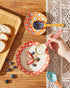 Set of 6 Colorful Ceramic Small Serving Spoons, Dishwasher & Microwave Safe Soup Spoons for Cereal, Soups, Stews