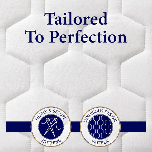 The Grand California King Size Mattress Pad, Soft Plush Mattress Protector, Protects from Dust and Dirt