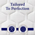 The Grand California King Size Mattress Pad, Soft Plush Mattress Protector, Protects from Dust and Dirt