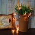 5 ft/10 CVHOMEDECO. Rose Gold Metal Butterfly LED String Lights Battery Operated with Timer for Home Wedding Party