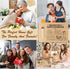 Wedding Bamboo Cutting Board Gifts, Recipe for a Happy Marriage, Engagement & Bridal Shower Gifts for Couples