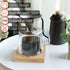 Brew To A Tea BTaT Pour Over Coffee Maker Set, Double Wall Glass, 16 oz, Drip Coffee Maker with Permanent Filter