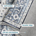 Rug-2x5 Dripex Tribal Washable Runner Non-Slip Non-Shedding Runners for Hallways Stain Resistant Kitchen Mat Laundry
