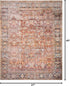 Loloi Layla Collection LAY-02 Spice/Marine 2'-3" x 3'-9" Accent Rug, Soft, Durable, Vintage Inspired, Low Pile