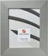 Craig Frames Bauhaus 200 Picture Frame, 4 x 6 Inch, Brushed Silver