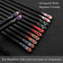 SUPJOYES 6 Pairs Reusable Japanese Fiberglass Chopsticks, Non-Slip, Dishwasher Safe, 9.5 Inch Multipack