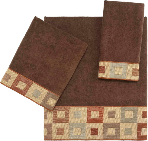 Avanti Linens Precision Collection Hand Towel, Mocha, 28.00" x 16.00"