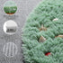 4ft, ONASAR Sage Green Round Area Rug Fluffy Soft Bedroom Circle Rugs for Kids Girls Boys Teen Dorm Room, Cute Furry