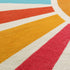 4 STARUIA Small Round Rug Ft Washable Round Rug for Kids Room, Colorful Sun Circle Rug for Playroom, Non-Slip Circular