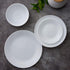 Corelle Vitrelle 4-Piece 18-Oz Soup/Cereal Bowls, Chip & Crack Resistant Glass Dinnerware Set, Winter Frost White