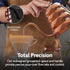 40 oz. Viant Gooseneck Stovetop Pour Over Coffee Kettle with Thermometer for Drip Coffee and Tea. Premium Copper