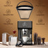 Reusable Coffee Filters for Ninja Coffee Maker, 3Pcs Cone Coffee Filters 4, Replace Cuisinart Coffee Maker Filter 4