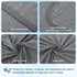 CHOSHOME Cooling Blanket for Hot Sleepers, Lightweight Summer Cold Thin Blanket for Sleeping, Twin Size, Gray