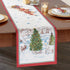 13 Inches 70 Inches Elrene Home Fashions Santa Snowy Sleighride Holiday Fabric Table/Console Runner, x