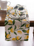 DII Tabletop Collection, Lemon Bliss Table Runner, 14x72