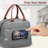 Bagseri Insulated Lunch Bag for Women, Reusable Leakproof Thermal Cooler Sack for Work and Picnic