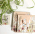 20 Counts 6.5 x 6.5 inches 3-Ply Tan Floral Decorative Napkins for Decoupage, Eco-Friendly & Biodegradable Nature