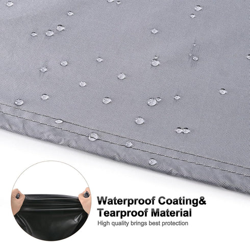 Mrrihand Central Air Conditioner Cover, Waterproof Heavy Duty AC Unit Cover for Outdoor Winter (24"X24"X30")