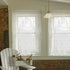 Heritage Lace White Tidepool Swag Pair - 72"X36"