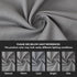 Encasa Cotton Cloth Napkins, Set of 12, Size 17"x17", Grey Solid Color, Machine Washable