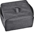 Toaster Cover, Grey 4 Slice with 2 Pockets, Holds Jam Spreader Knife & Toaster Tongs, Dust and Fingerprint Protection