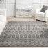 2x6 nuLOOM Moroccan Blythe Area Rug, Dark Grey, Faded Bohemian Design, Stain Resistant, For Bedroom, Dining Room
