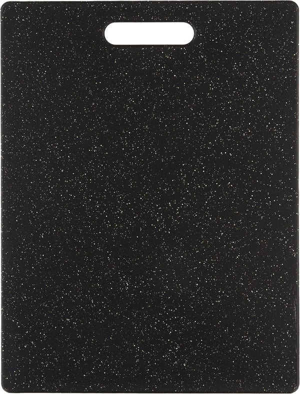 Dexas Grippboard Cutting Board with Non-Slip Feet, Dark Granite Pattern, 11 by 14.5 inches, Black