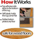 iPrimio NeverCurl V Shape Design Rug Corner Gripper to Stop Rug Corner Curling, Safe for Wood Floors