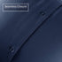 Nestl Soft Pillow Shams Set of 2, Double Brushed Microfiber Pillow Covers, Navy, Standard 20"x26"