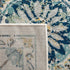 SAFAVIEH Evoke Collection Accent Rug (2'2" x 4', Ivory & Blue, Boho Design, Non-Shedding, Easy Care)