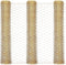 Shappy 3 Pieces 40 x 13 inches Gold Chicken Wire Net for