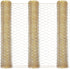Shappy 3 Pieces 40 x 13 inches Gold Chicken Wire Net for