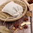 Boao 24 Pieces Spice Bags for Cooking - Reusable Empty Tea Bags, Drawstring Muslin Bags (3 x 4 Inch)