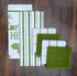 AMOUR INFINI Cotton Kitchen Towels and Dishcloths - 6 Piece Set with 4 Terry Dishcloths and 2 Kitchen Towels