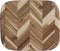 Madeira Acacia Herringbone Cutting Board, 12.5" x 14.5" for Kitchen
