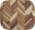 Madeira Acacia Herringbone Cutting Board, 12.5" x 14.5" for Kitchen