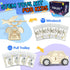 24Pack 8 9 10 11 12, 3D kortes STEM Kits for Kids Classroom, Science Building Project Craft for Ages Wooden Model Kit