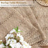 48 Inches Summer Niviy Burlap Boho Table Runner for Boho Chic Home Decor Long, Modern Farmhouse Decor Rustic Short
