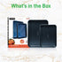 NutriChef 2-Piece Non-Stick Baking Sheet Pan Set - Premium Carbon Steel Cookie Sheets