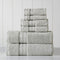 Modern Threads - Spun Loft 6-Piece 100% Combed Cotton Towel Set -