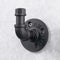 Industrial Style Wall Mounted Metal Iron Pipe Coat Hanger, Robe Towel Hook for Bathroom Bedroom